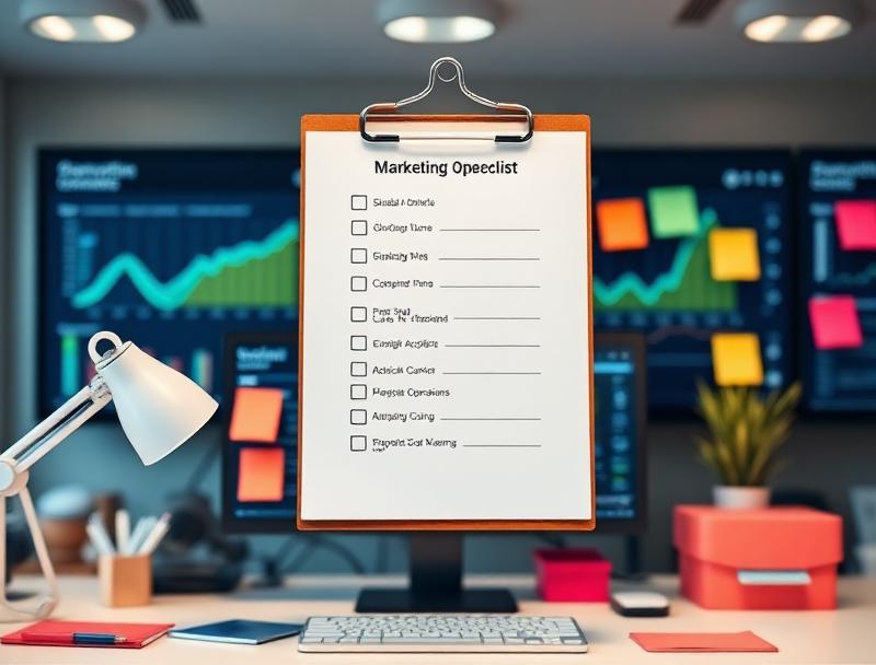 Marketing Department Checklist